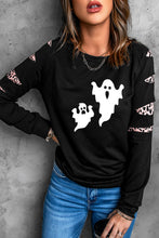 Load image into Gallery viewer, Ghost Graphic Round Neck Sweatshirt
