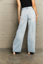 Load image into Gallery viewer, Distressed Wide Leg Jeans
