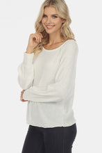 Load image into Gallery viewer, Round Neck Raglan Sleeve Sweater
