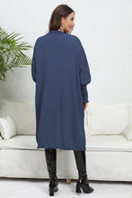 Last inn bildet i Galleri-visningsprogrammet, Open Front Dropped Shoulder Cardigan
