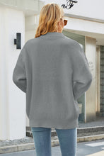 Load image into Gallery viewer, Cable-Knit Round Neck Long Sleeve Sweater
