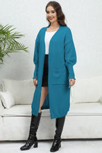 Last inn bildet i Galleri-visningsprogrammet, Open Front Dropped Shoulder Cardigan
