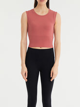 Last inn bildet i Galleri-visningsprogrammet, Round Neck Sleeveless Sports Tank Top
