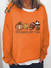 Load image into Gallery viewer, Full Size IT&#39;S GAME DAY Y&#39;ALL Graphic Sweatshirt
