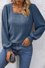 Last inn bildet i Galleri-visningsprogrammet, Square Neck Puff Sleeve Blouse
