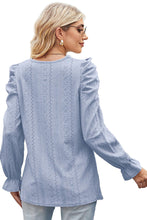 Last inn bildet i Galleri-visningsprogrammet, Round Neck Puff Sleeve Blouse
